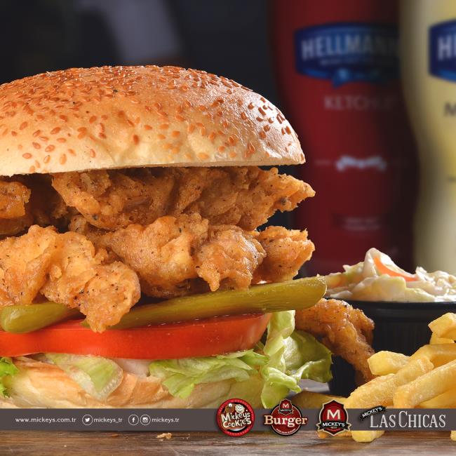 Çıtır Tavuk Burger