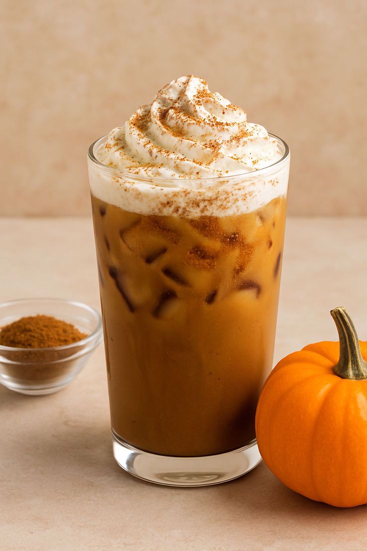 Ice Pumpkin Latte 