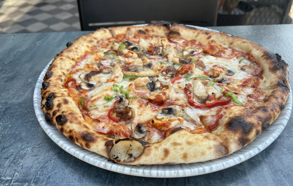 Meksika Tavuklu Pizza