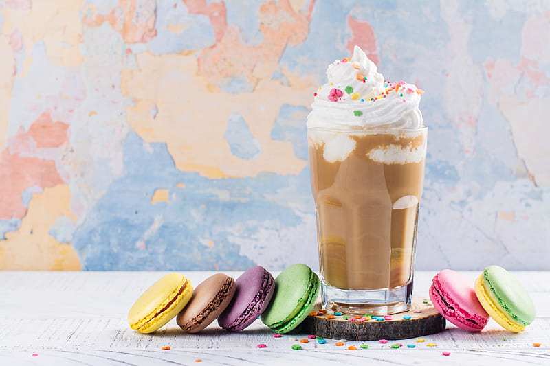 Ice Macaron Latte