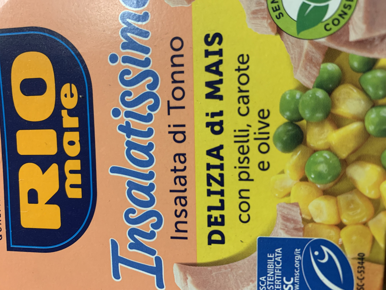 Rio Mare tuna with mixed vegetables - € 3,50