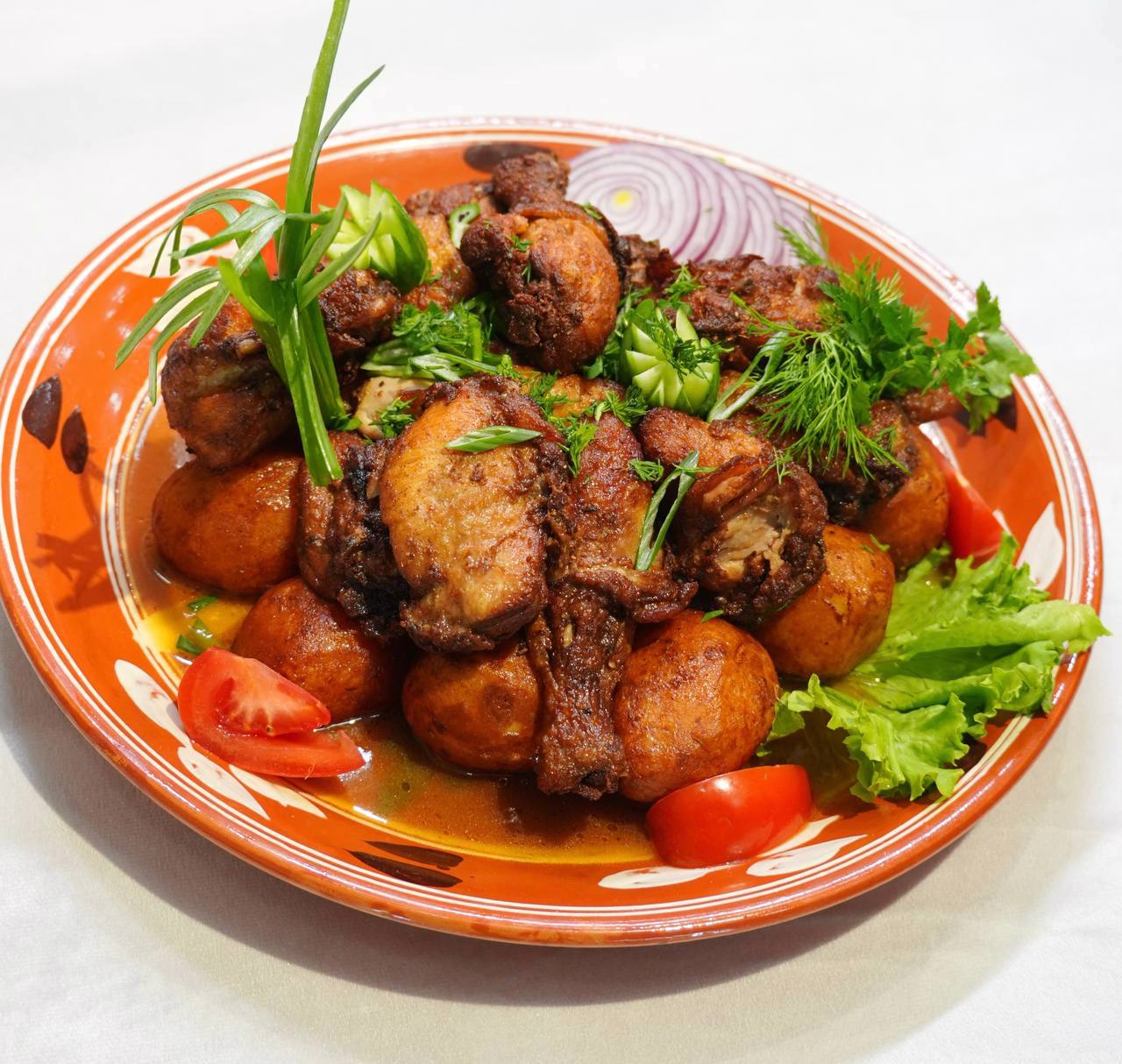 Tovuqli Qozon Kabob