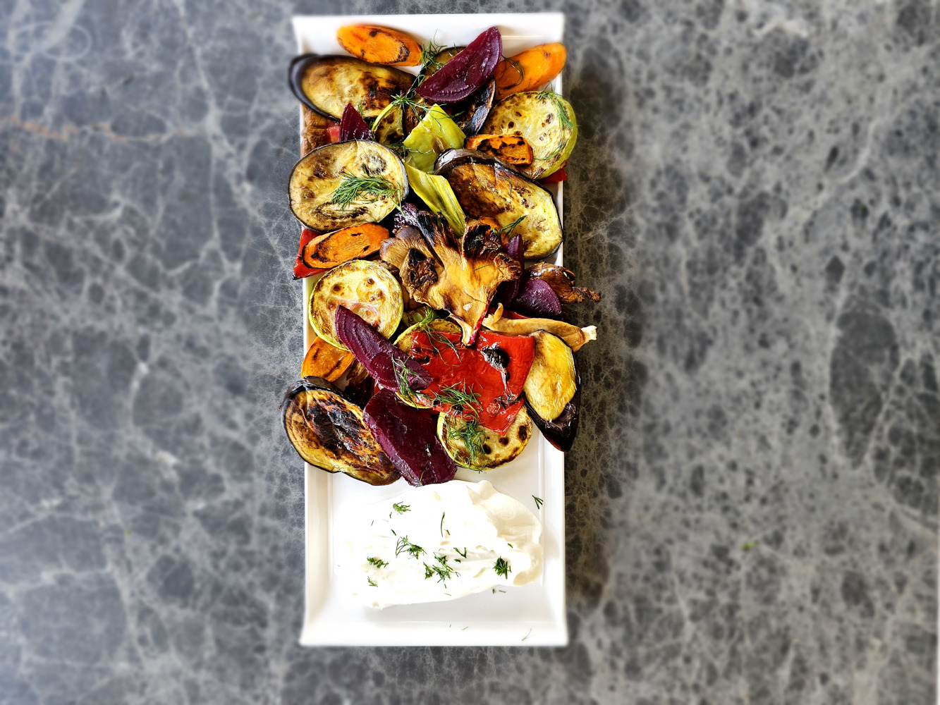 Grilled Vegetable Plate