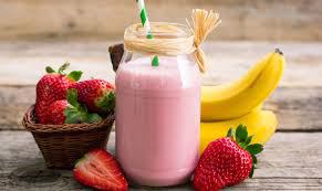 Çilekli Milkshake 