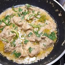 Beef White Karahi