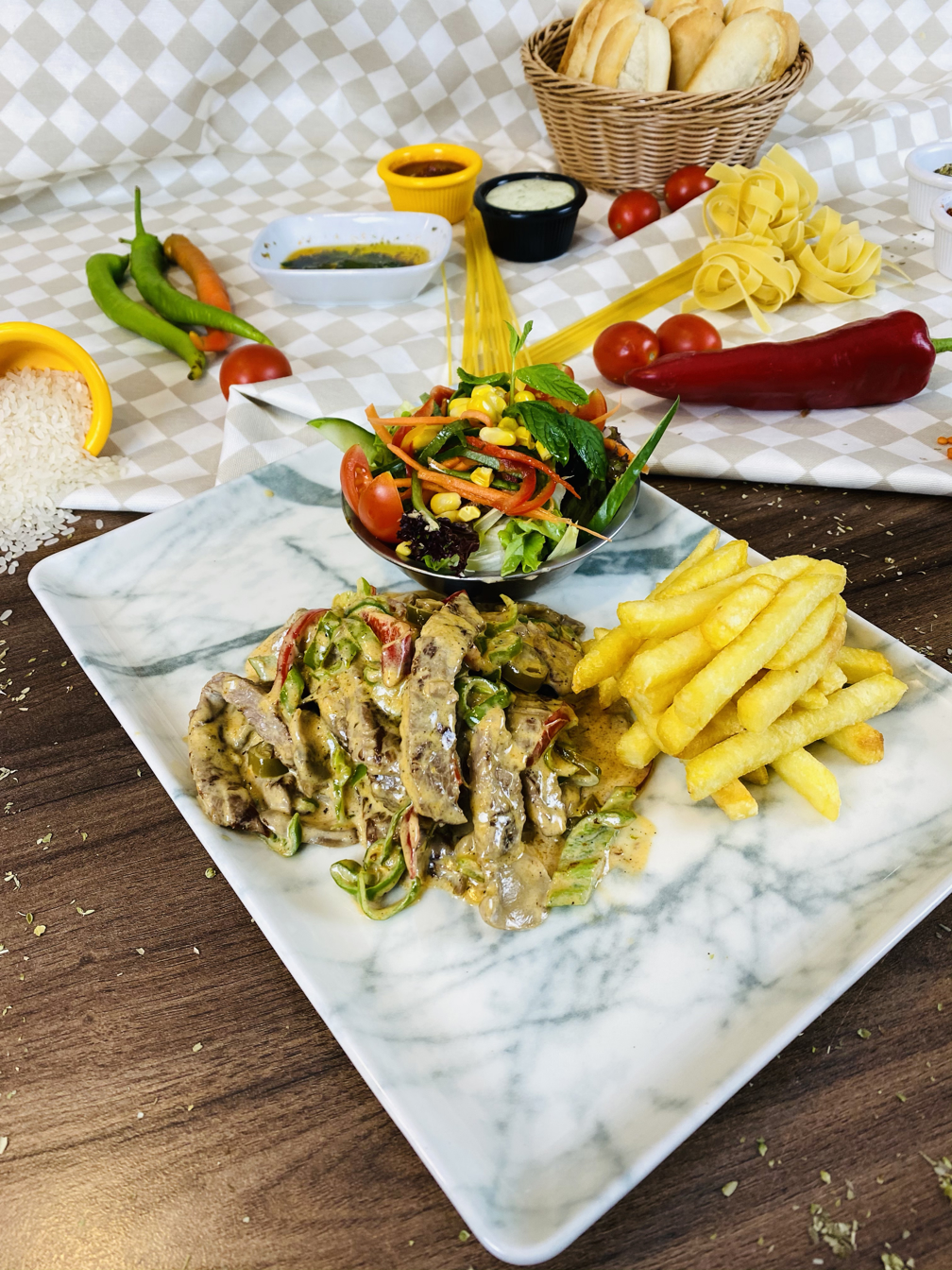 Meksikan Soslu Beef (Tava)