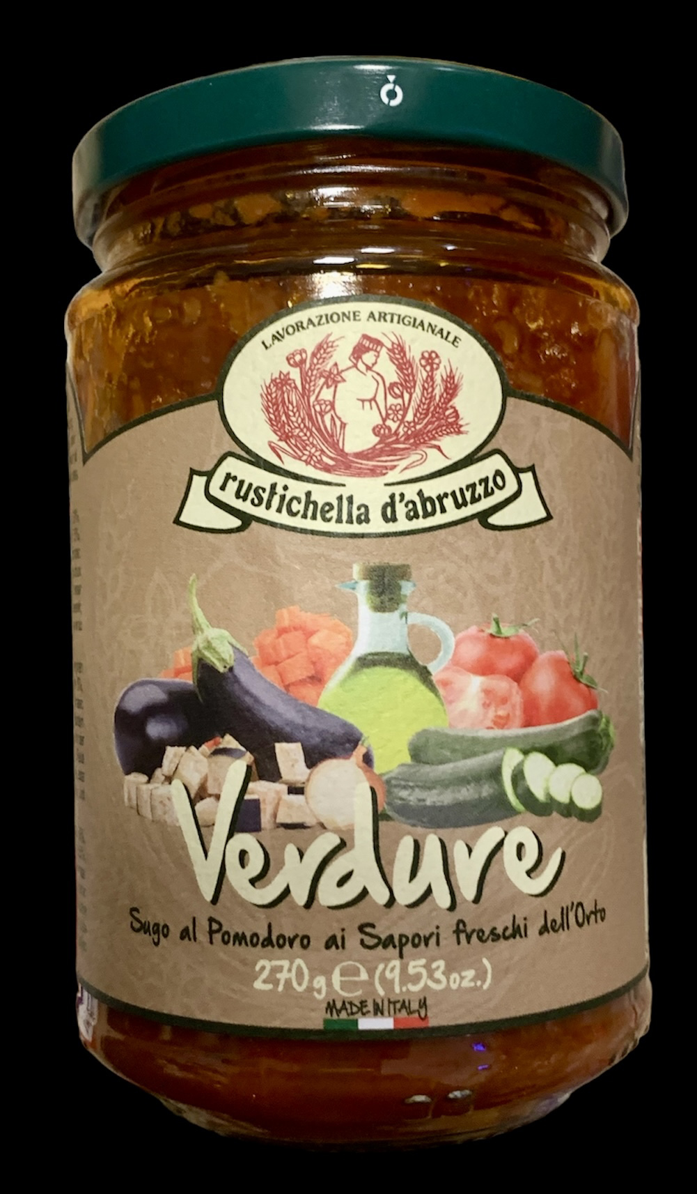 RUSTICHELLA D’ABRUUZZO -Vegetable Pasta Sauce - € 3,50 