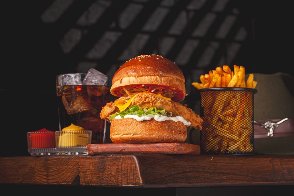 MAX CHICKEN BURGER