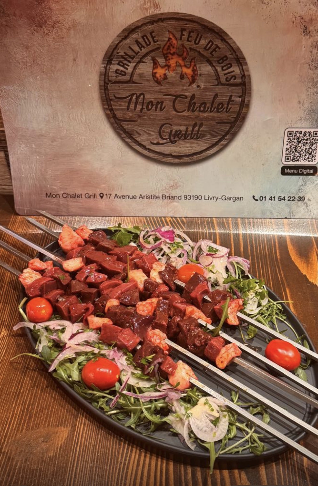 Brochettes de foie d'agneau / Ciger çöp ŞiŞ 