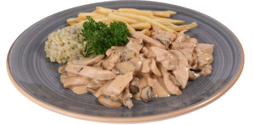 Kremalı Mantarlı Tavuk (Cream Mushroom Chicken)