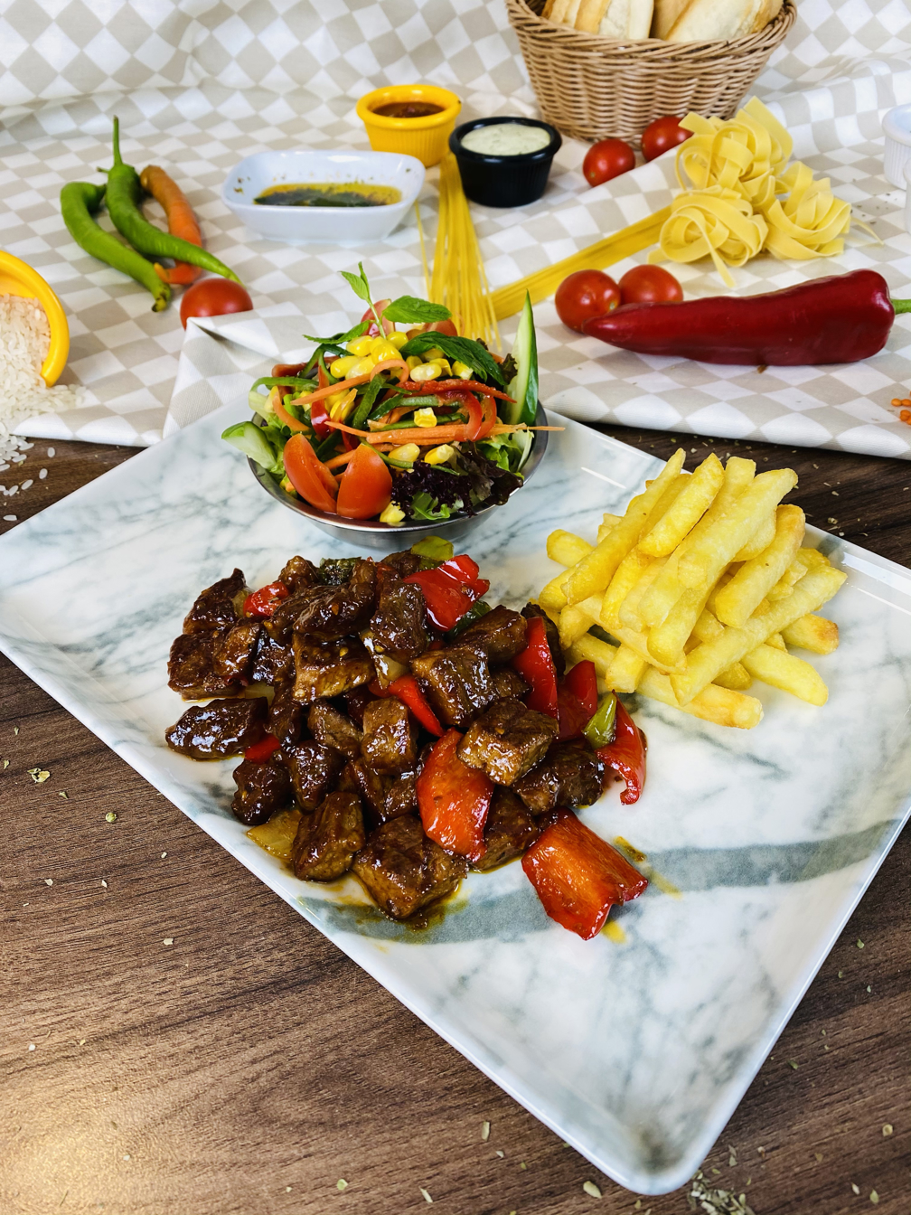 Chikago Soslu Beef (Tava)
