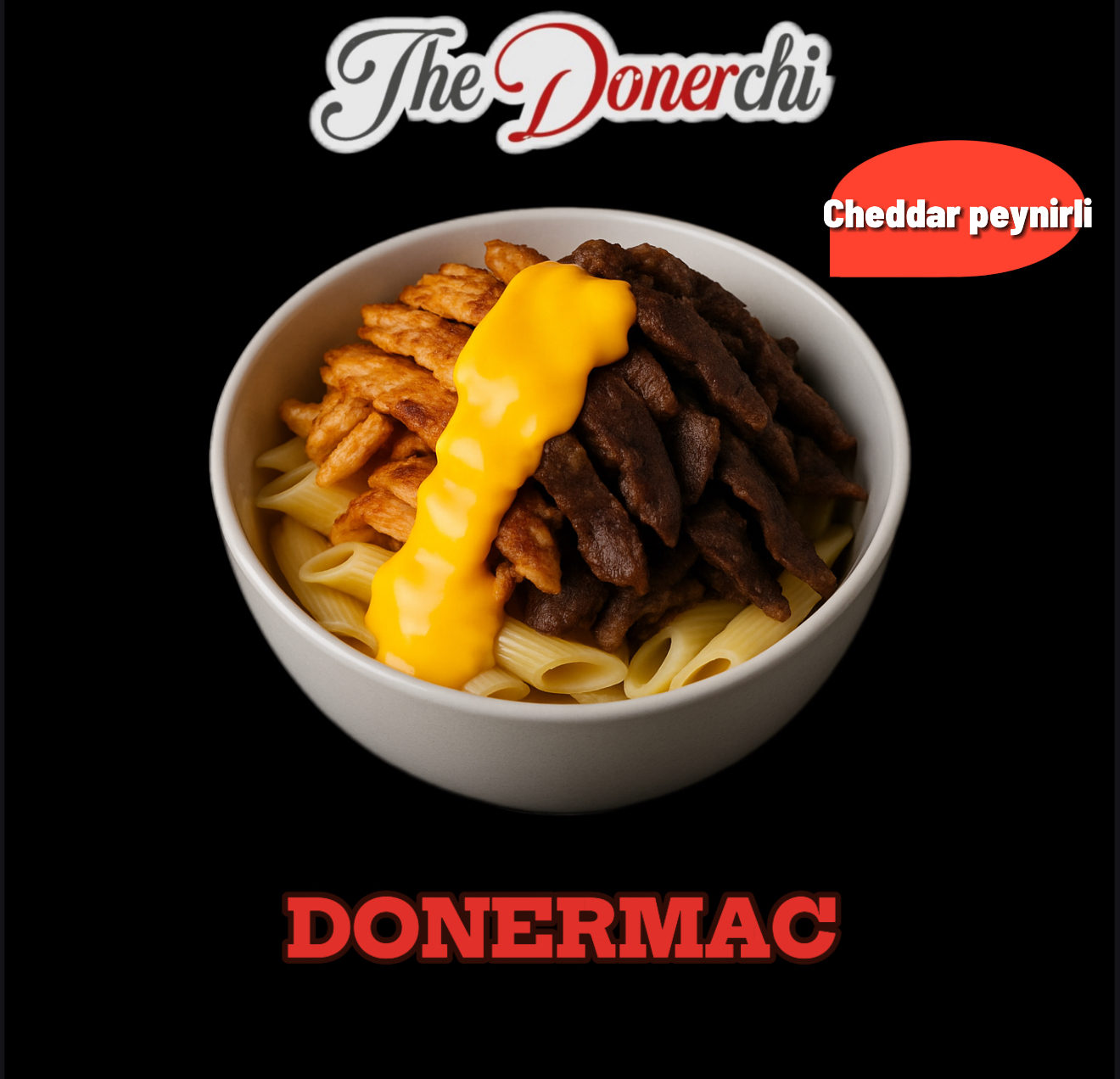 CHEDDARLI TAVUK DONERMAC