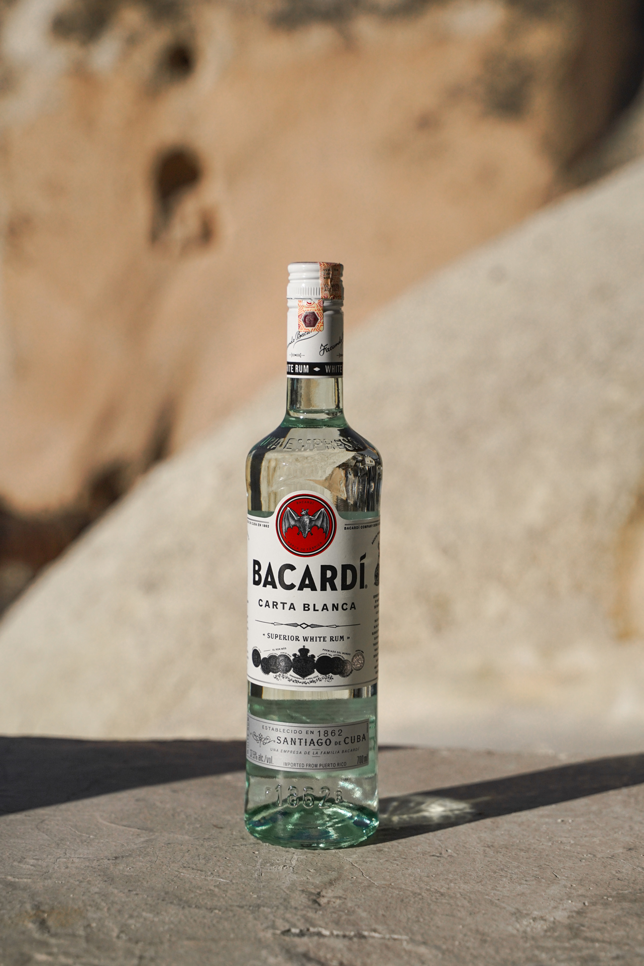 Bacardi Carta Blanca single