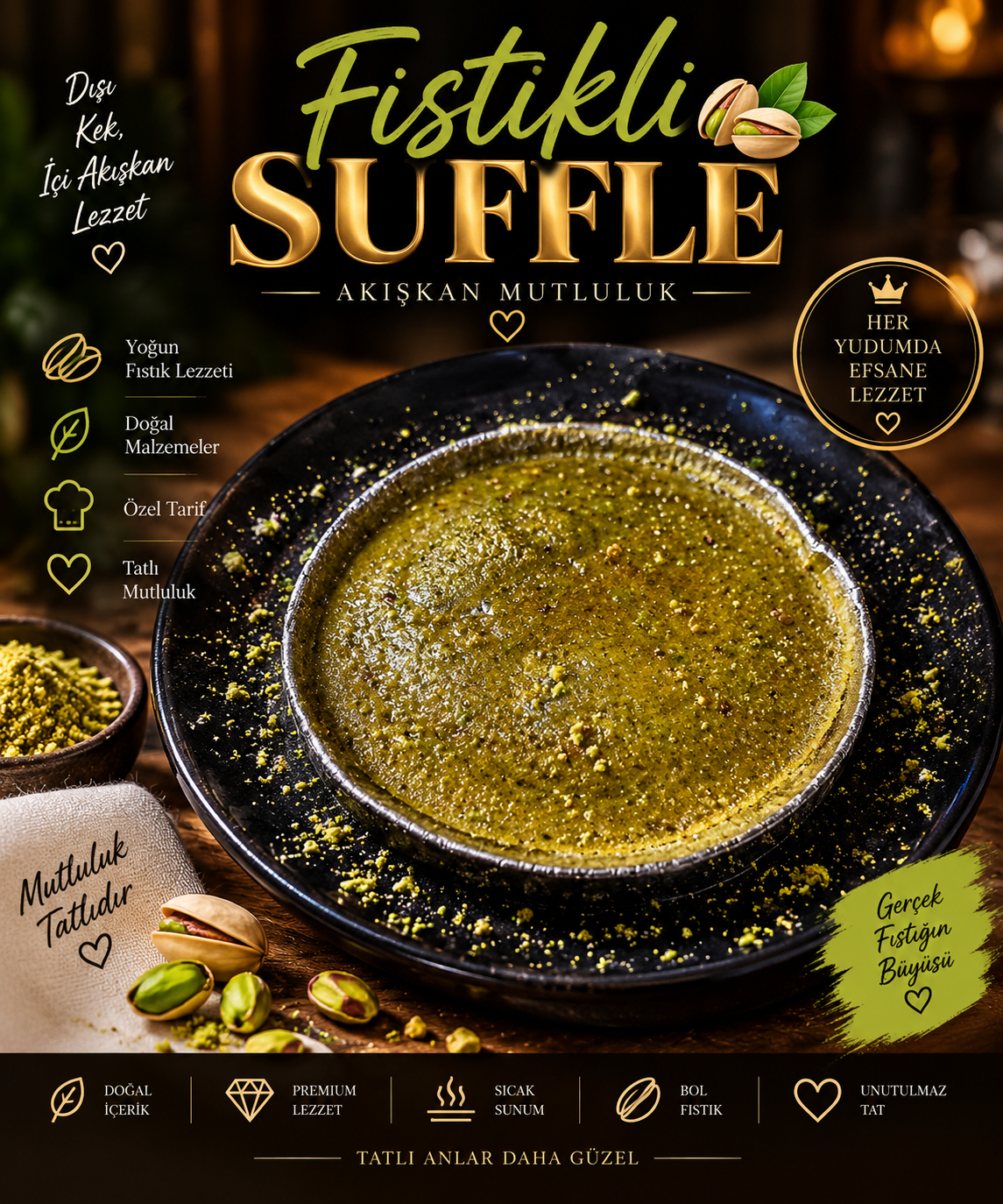 Fıstıklı suffle