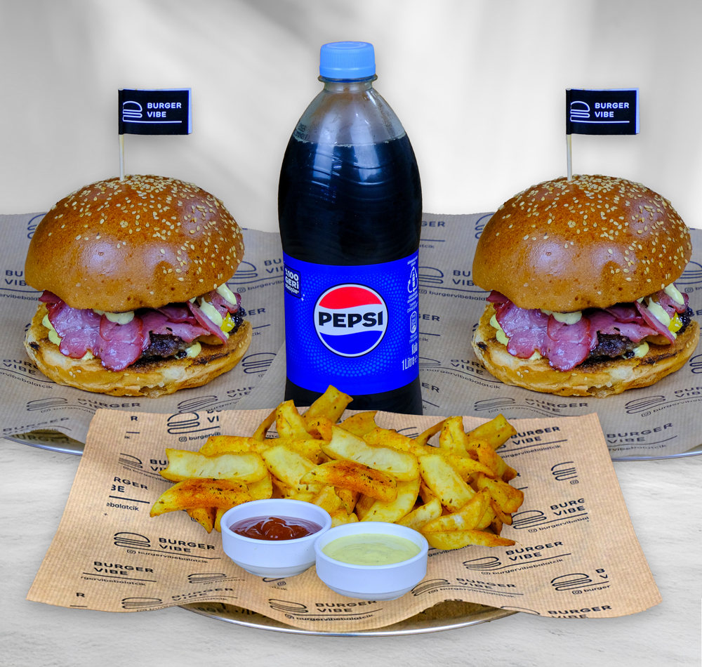2'li Special Burger Menü