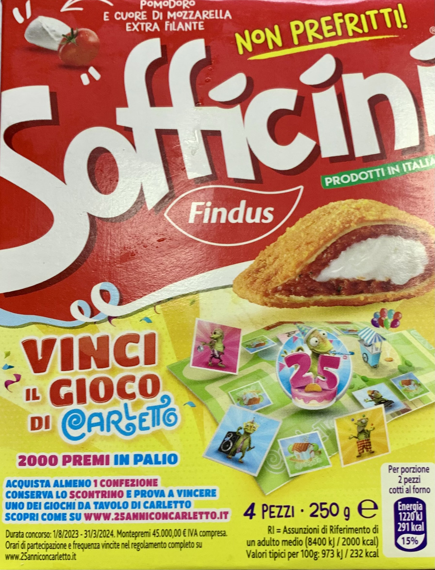 Findus Sofficini €3,30