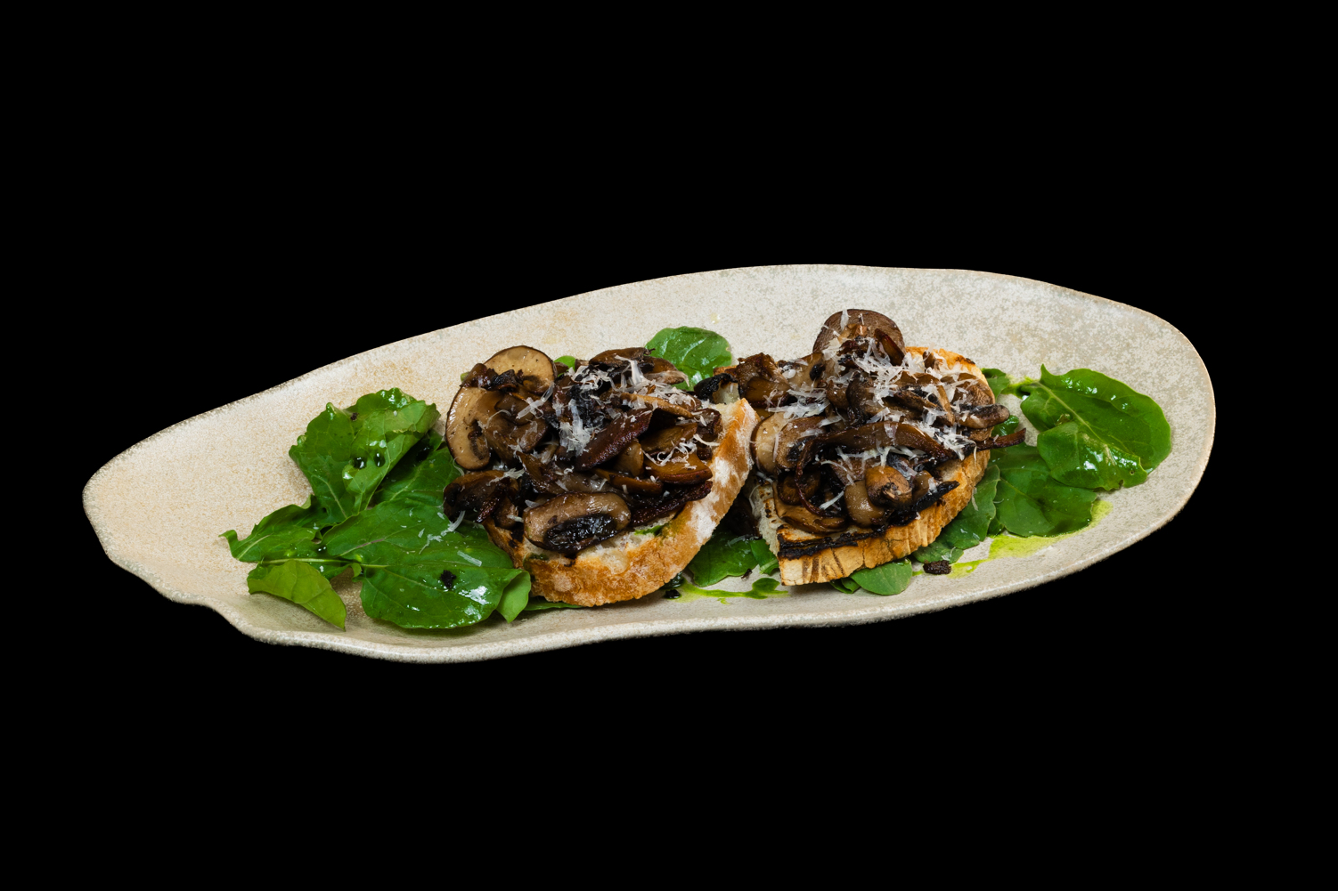Bruschetta Funghi E Tartufo