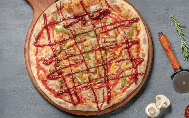 Chicken Barbecue Sauce Pizza