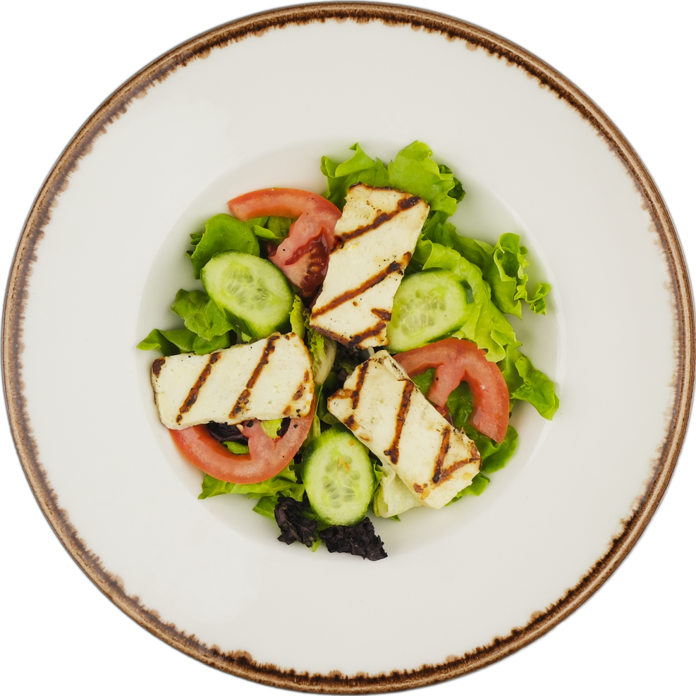 HELLİM PEYNİRLİ SALATA