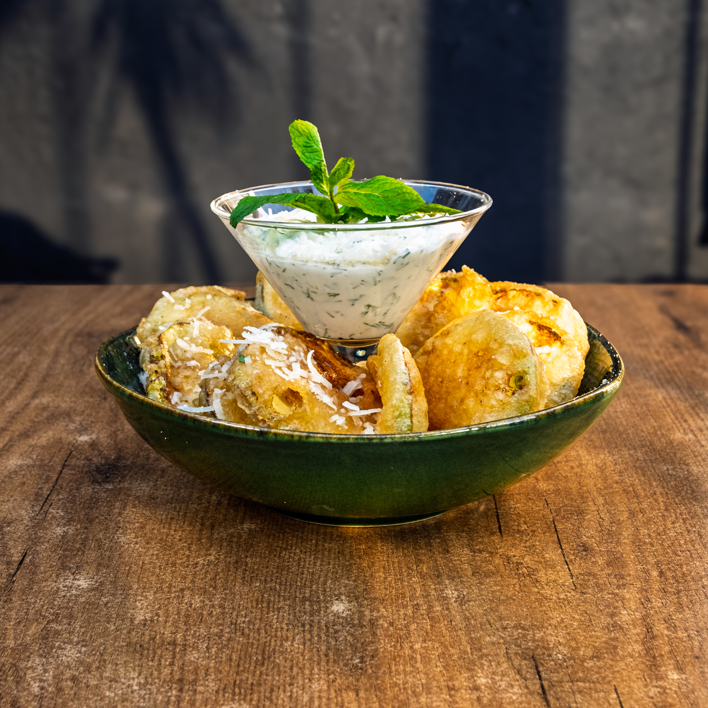 Greek-Style Crispy Zucchini