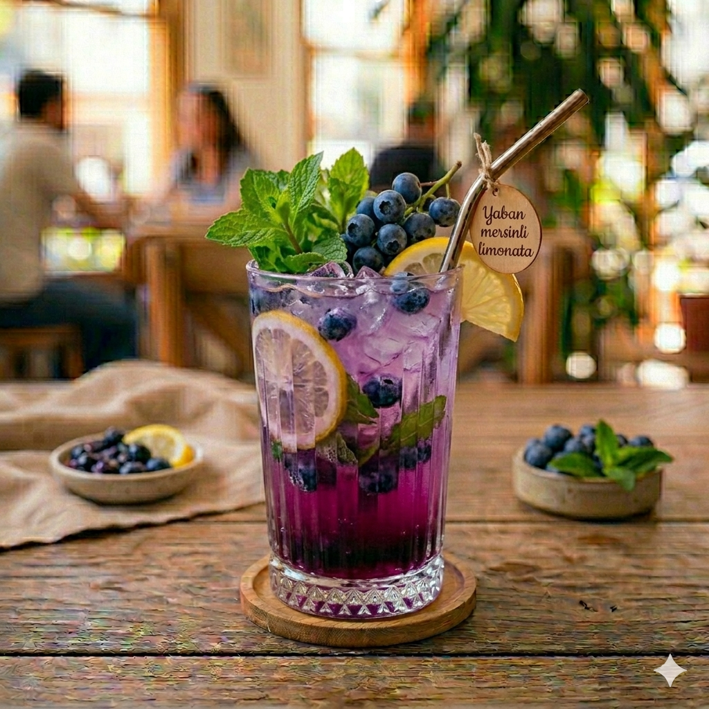 Yaban Mersinli Limonata