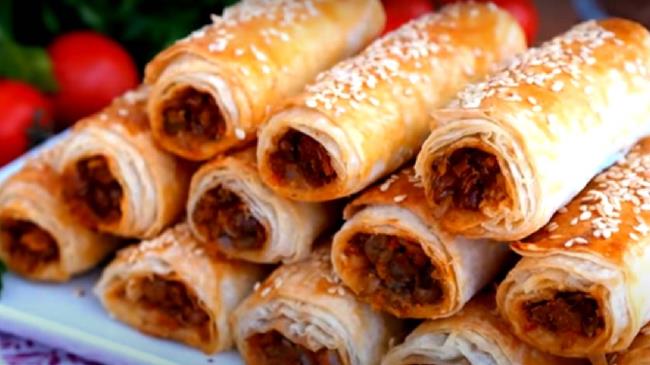 Kıymalı Kalem Börek