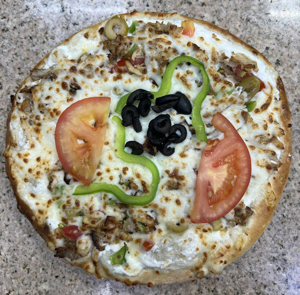 Pizza Labna Chicken
