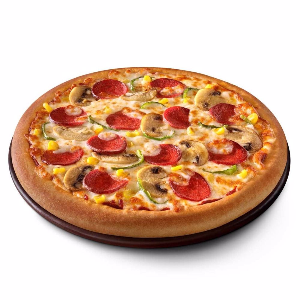 Sucuklu Karışık Pizza (Orta Boy) (25cm.)