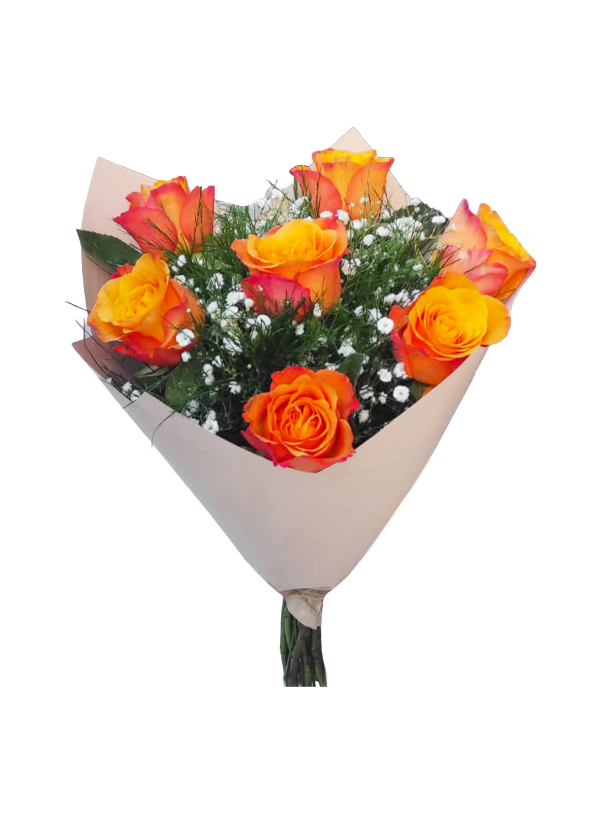 ORANGE ROSES BOUQUET