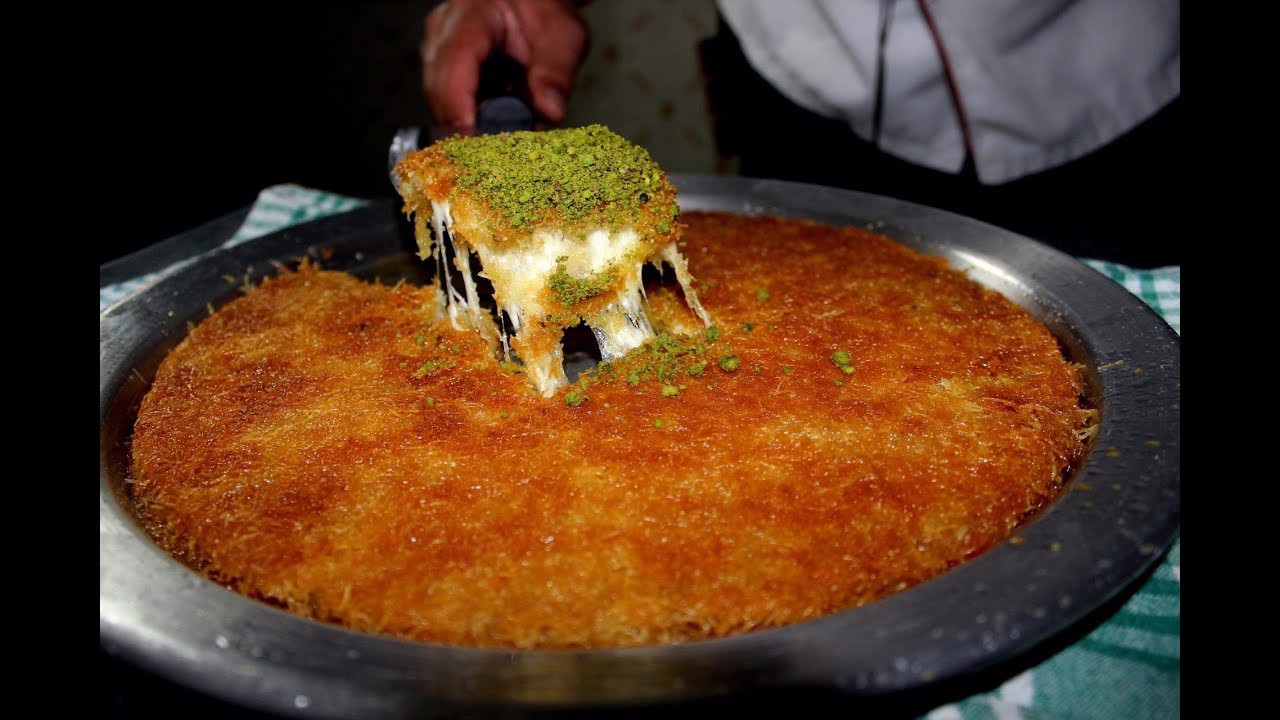 Künefe fromage