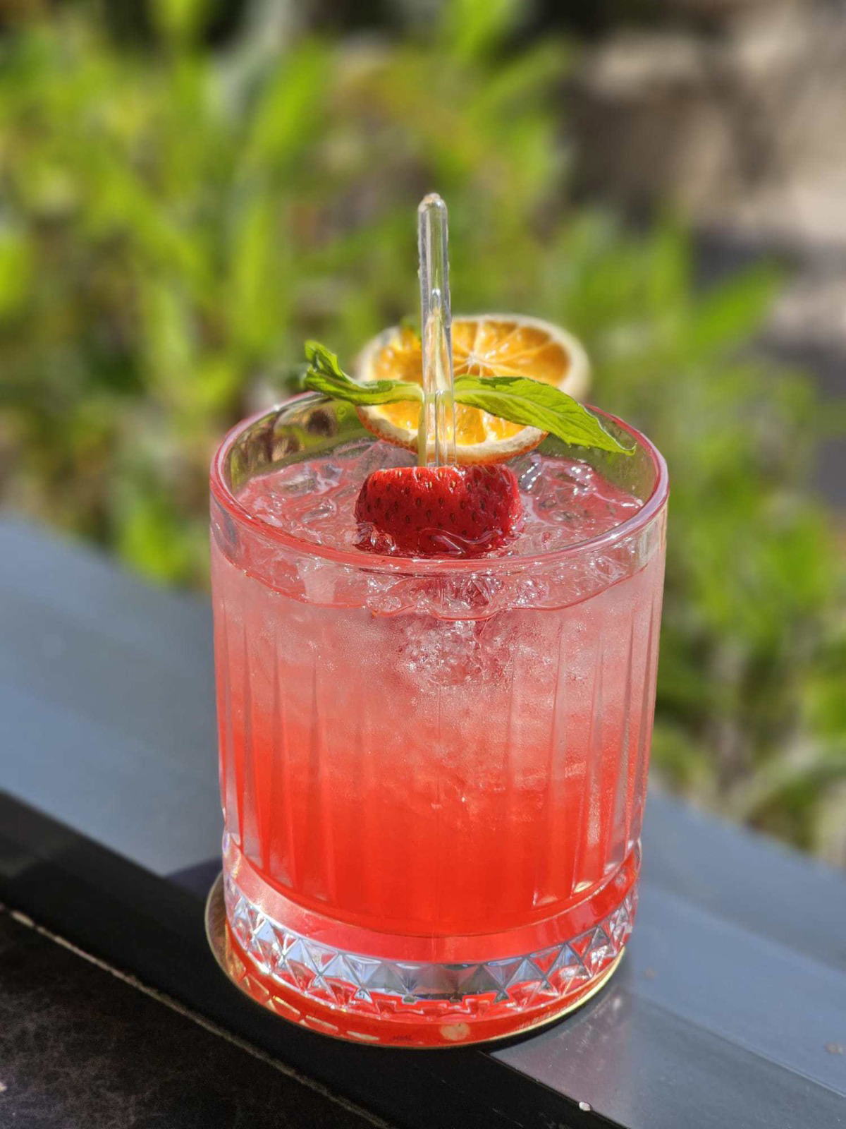 Strawberry Gin Mule