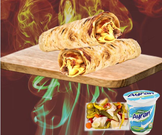 Chedarlı Zurna Tavuk Dürüm