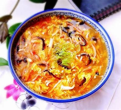 酸辣汤-Горячий кислый суп