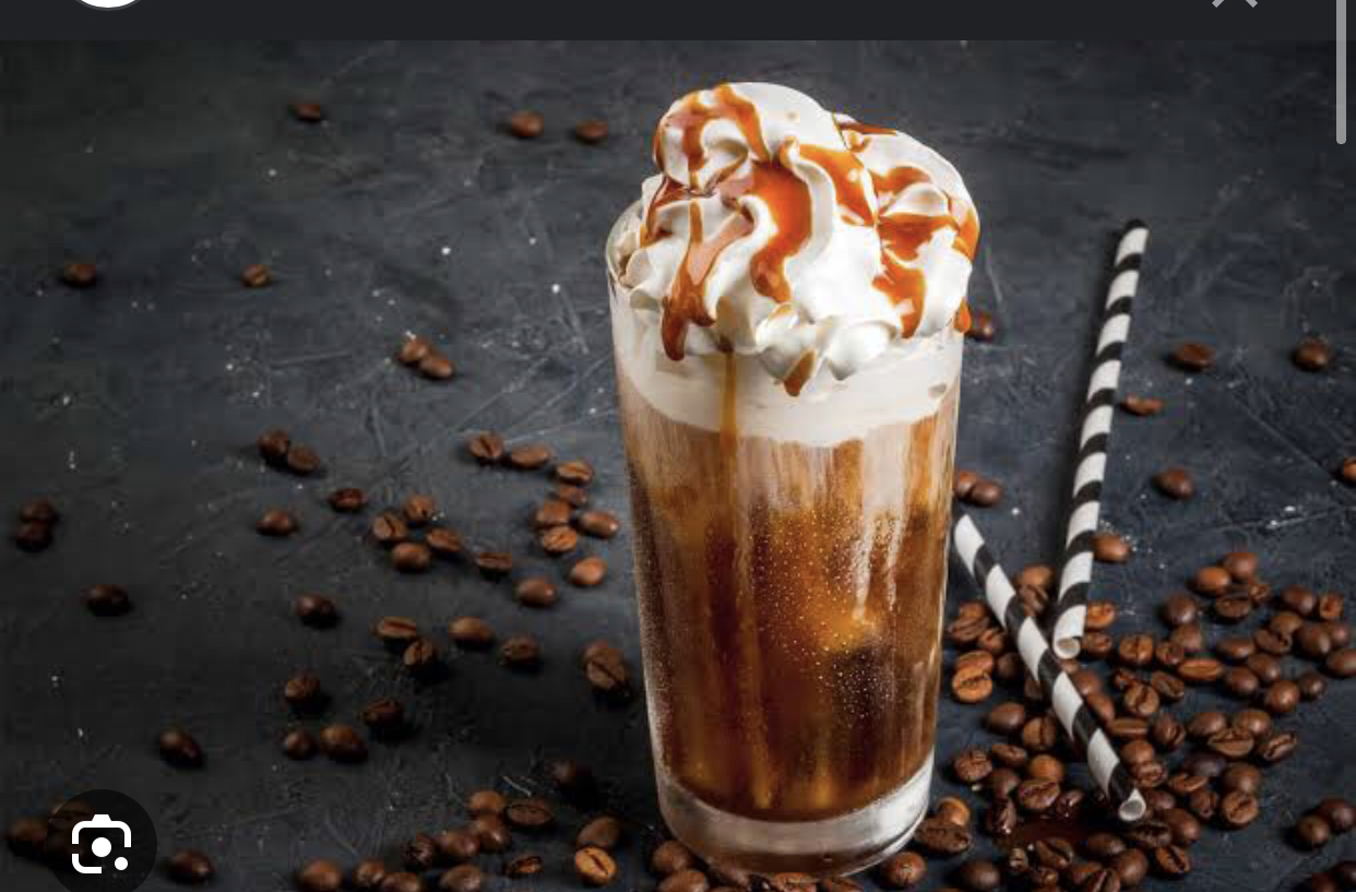 Karemel milkshake 