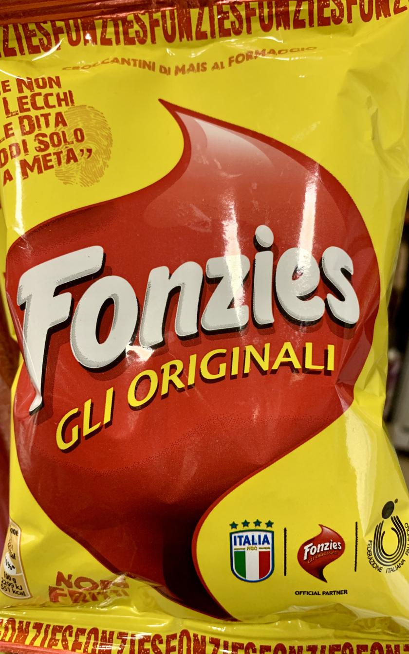 Fonzies cheese curls €1,00