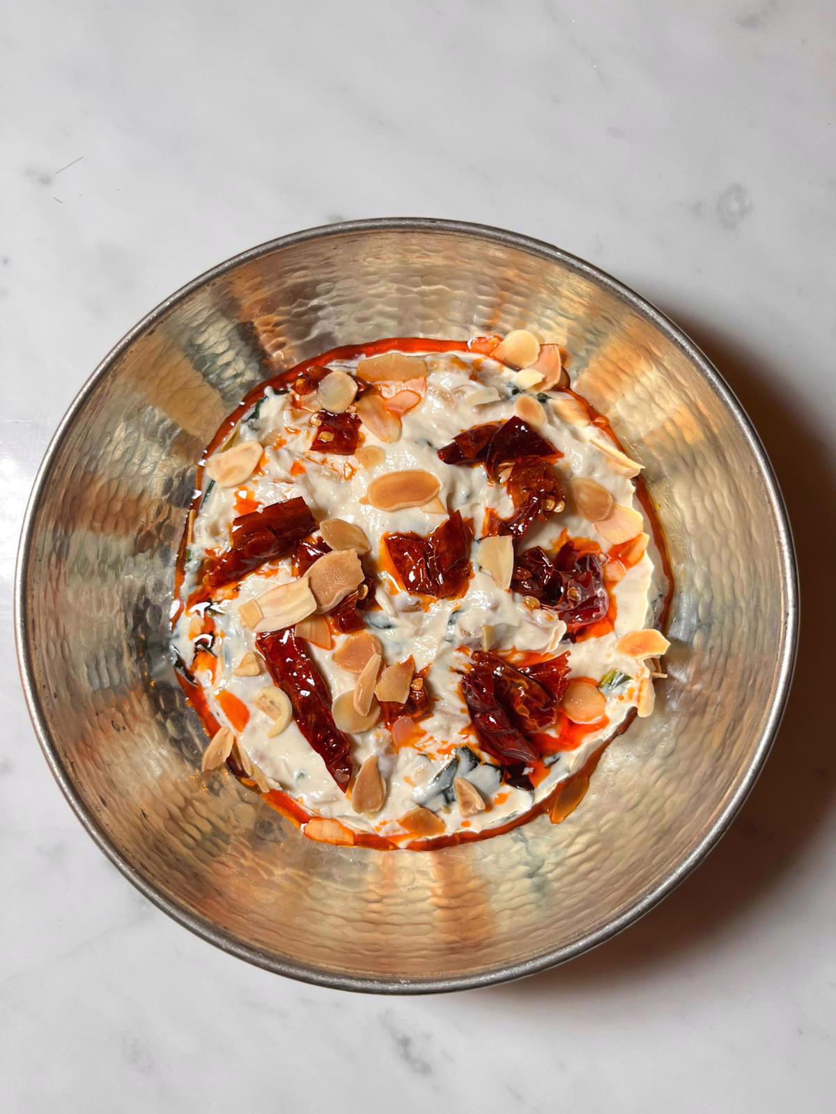 YOGURT WITH HOT PEPPER SAUCE