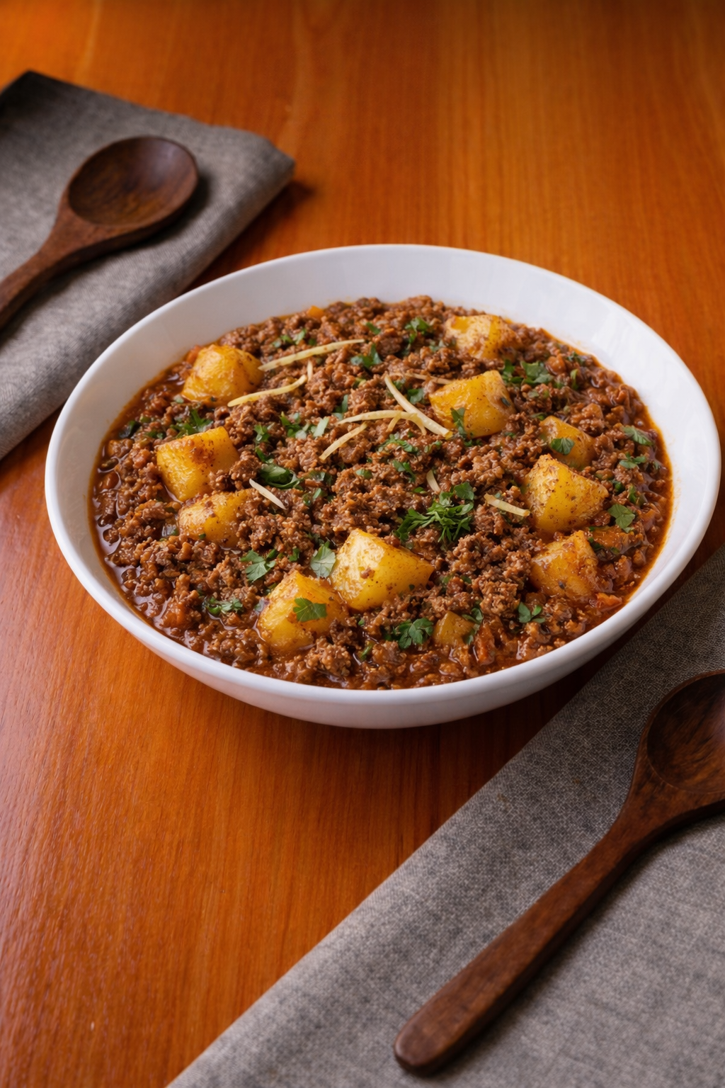 Beef Keema Aloo