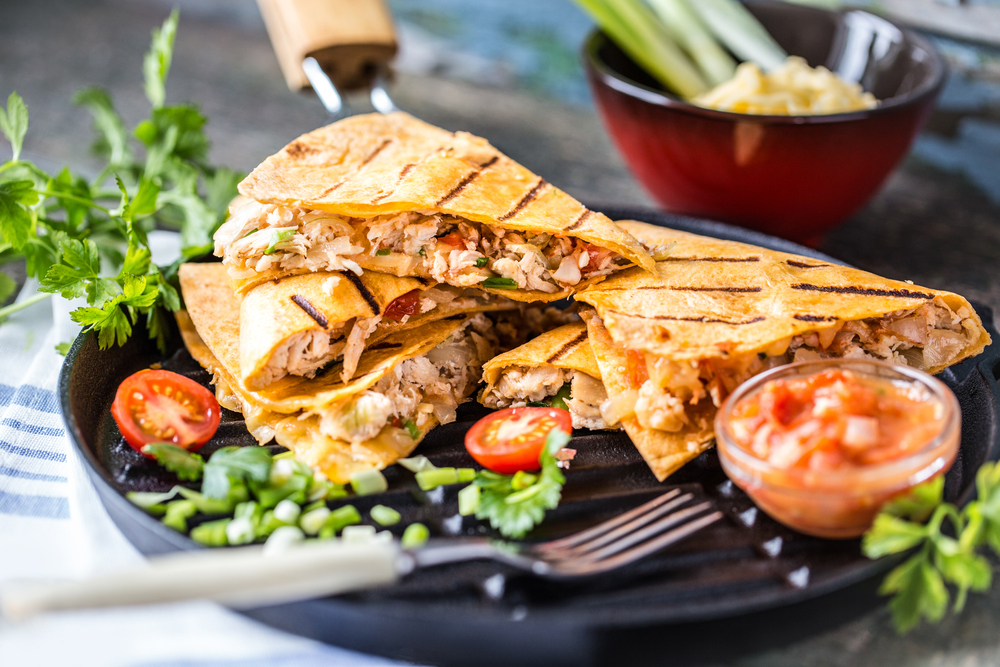 Tavuk Quesadilla (Chicken Quesadilla)