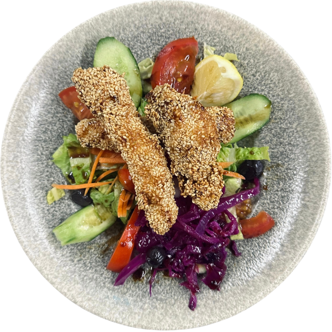 Sesame Crispy Chicken Salad