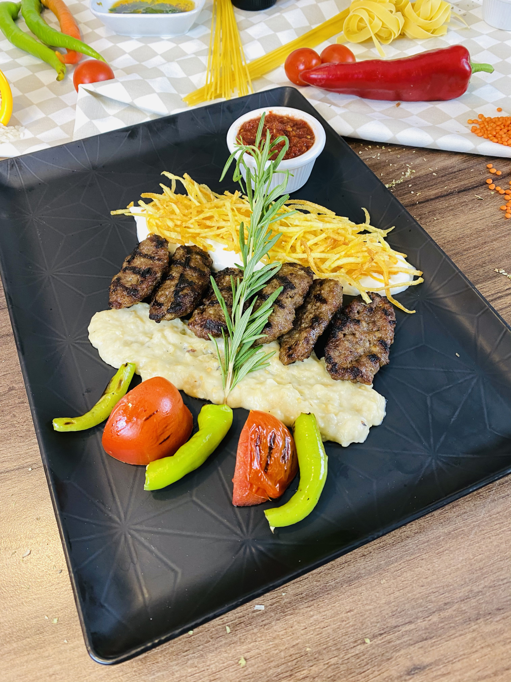Patlıcan Beğendili Köfte (Izgara)