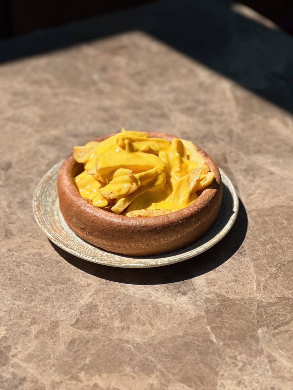 Cheddar Soslu Patates