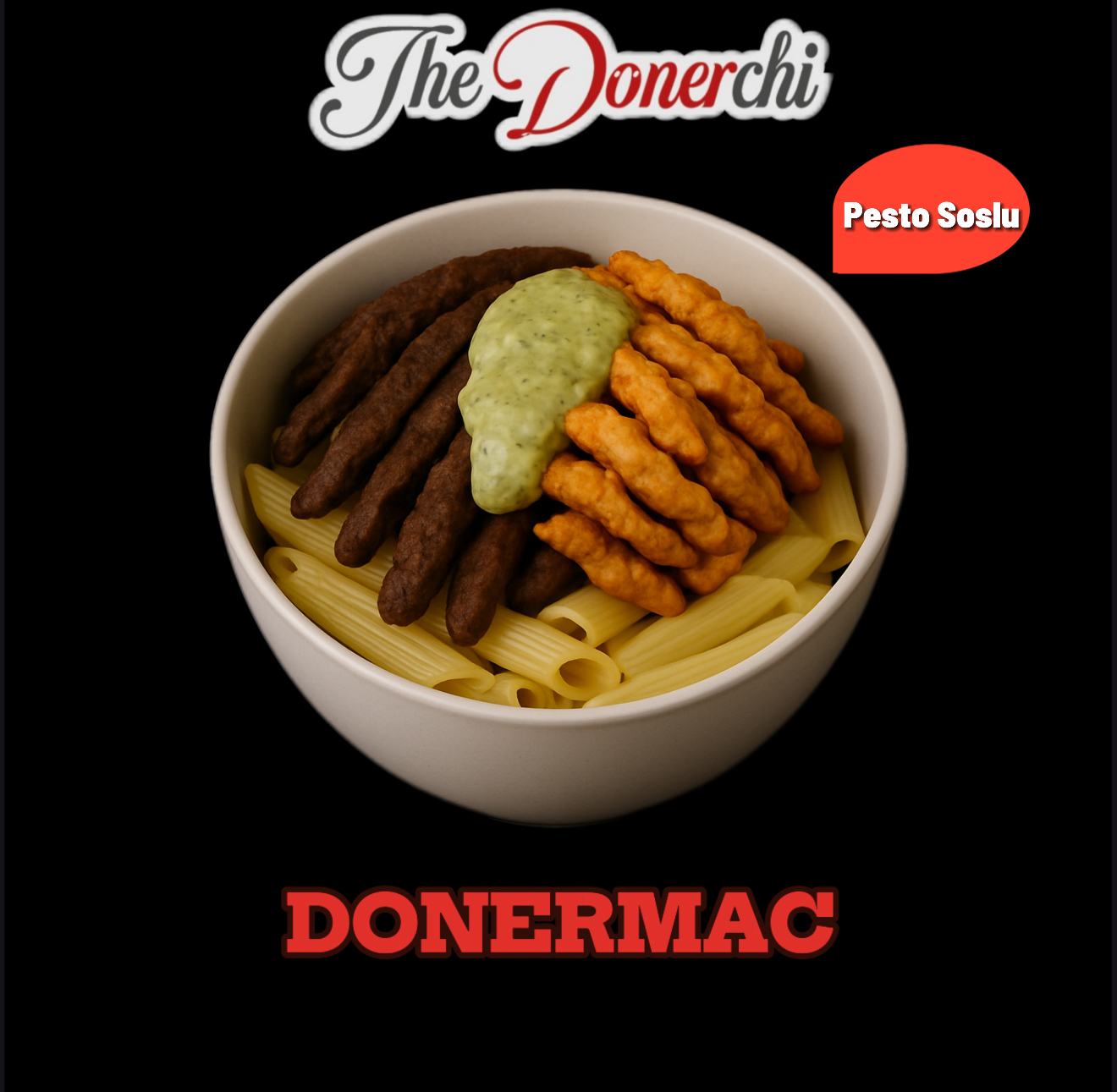 PESTO SOSLU ET-TAVUK DONERMAC 