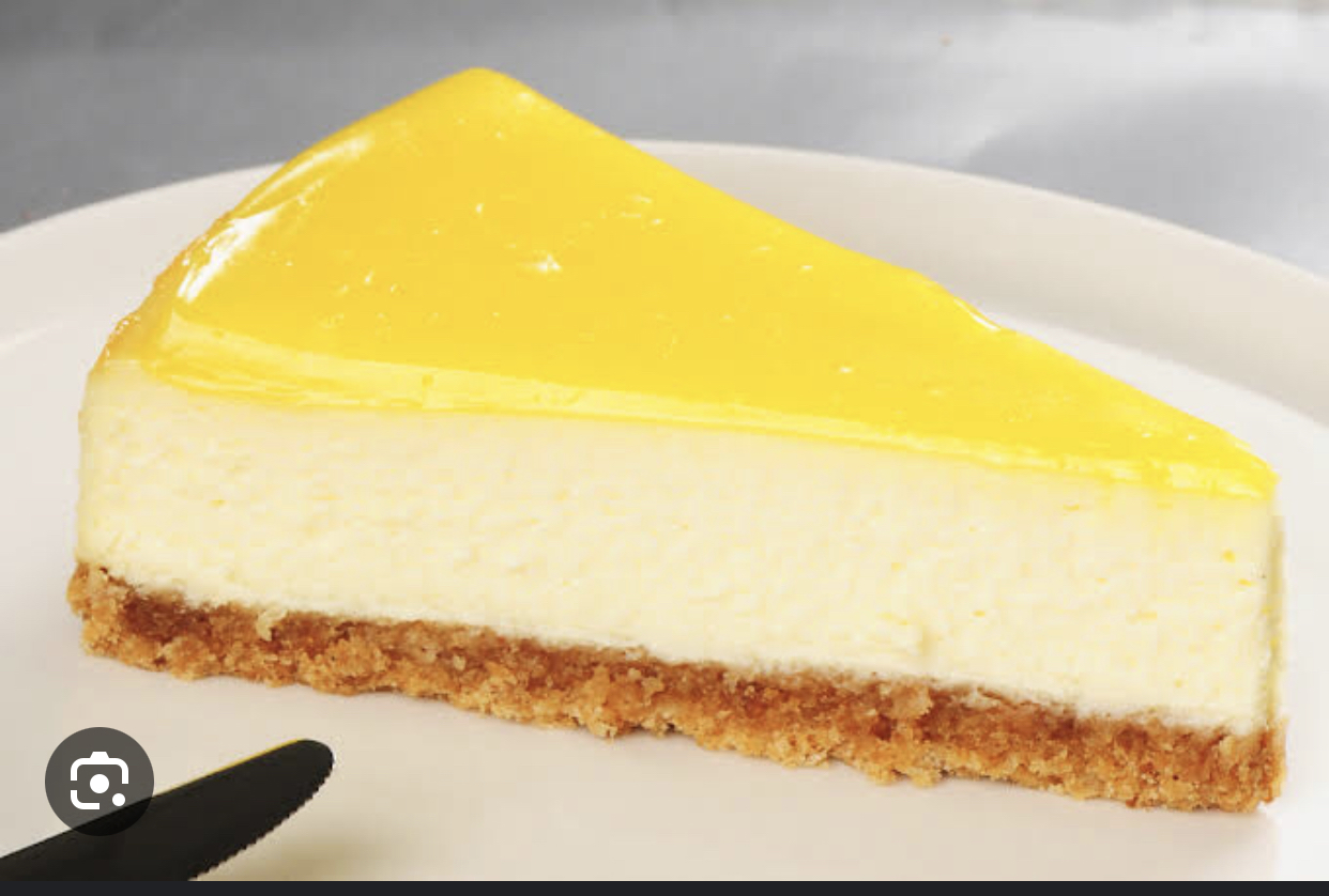 Limonlu cheesecake