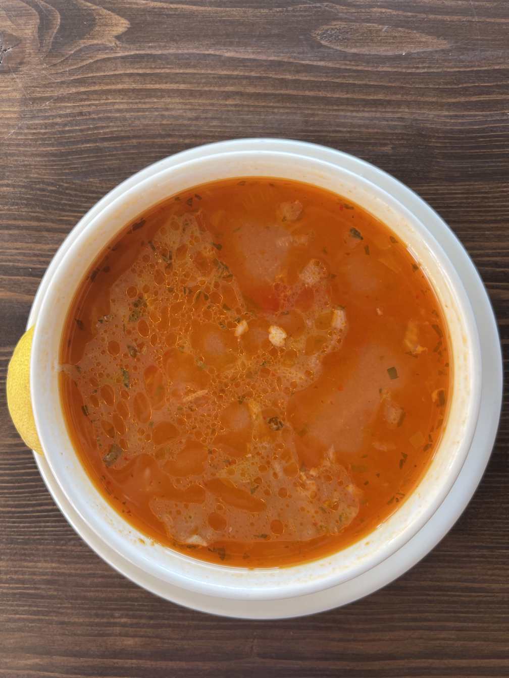 Sebzeli Tavuk Çorbası