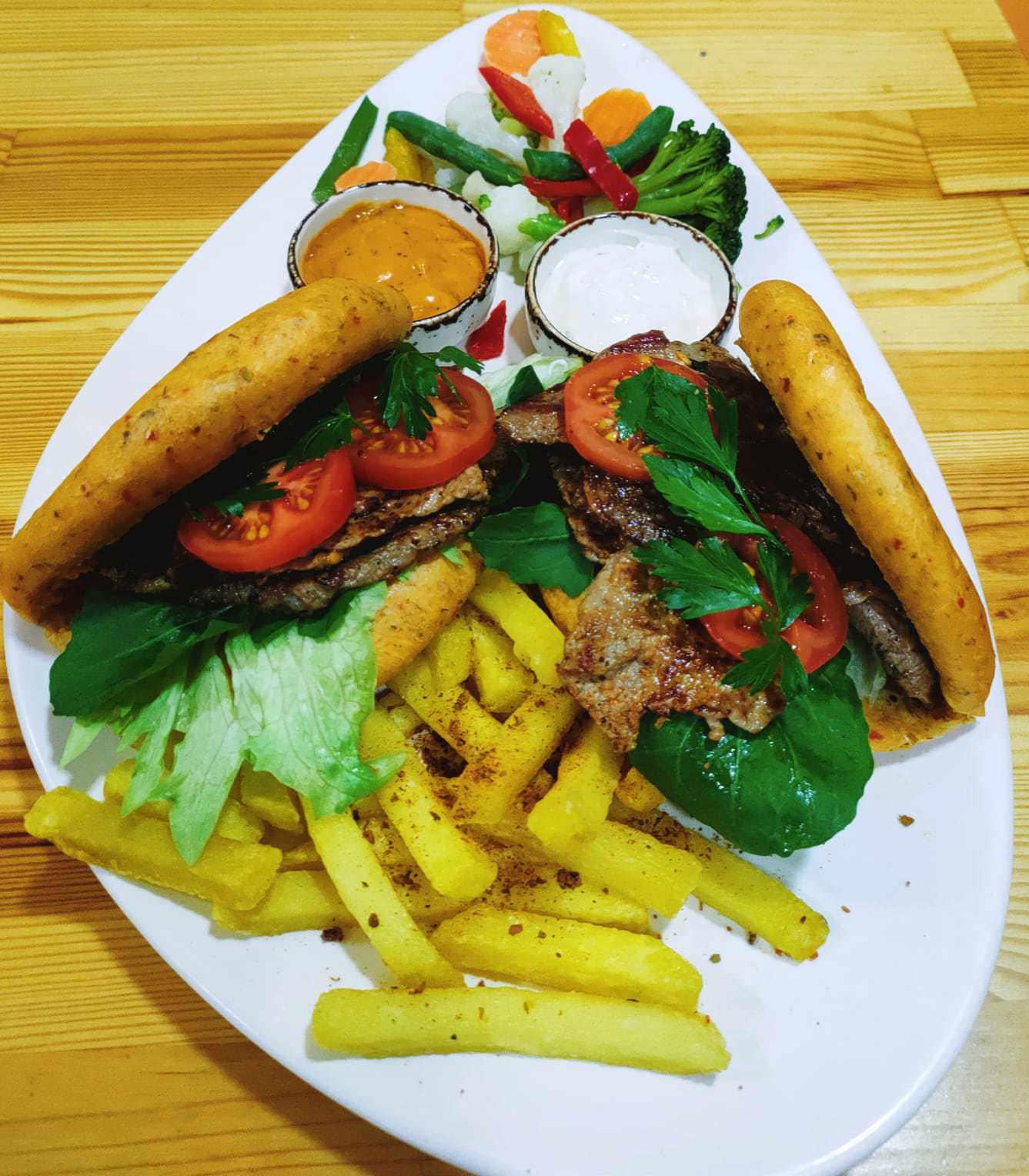 2'li yaprak etli BUN