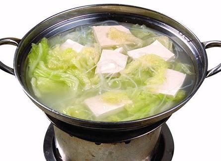 白菜豆腐汤-Суп из капусты и тофу
