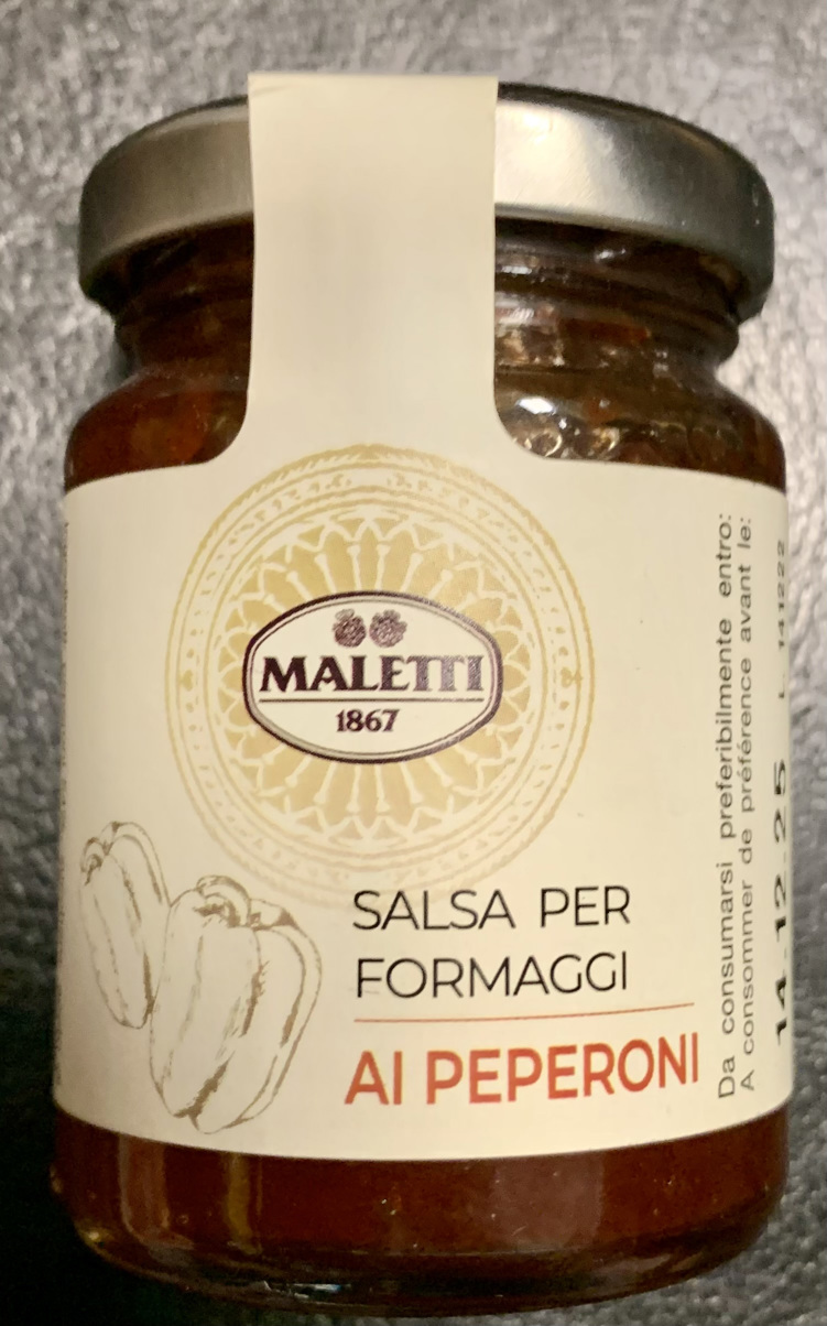 Maletti bell pepper cheese sauce 