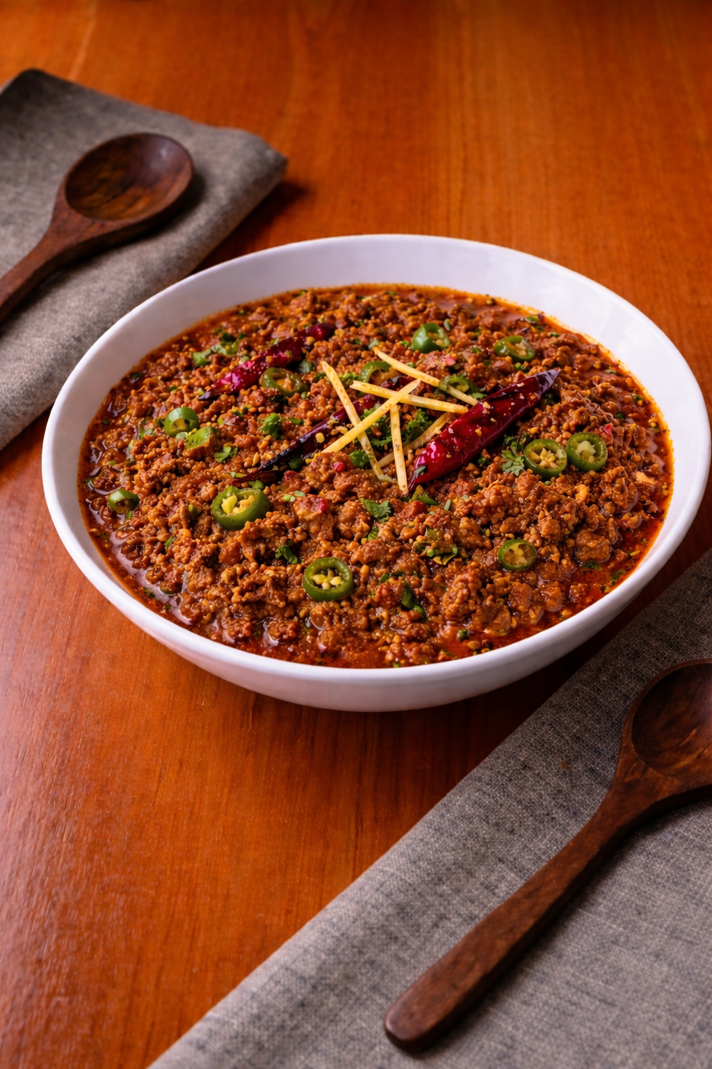 Beef Keema Karhai