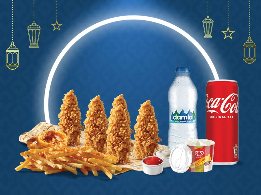 İftar Cajun Sepet Menü