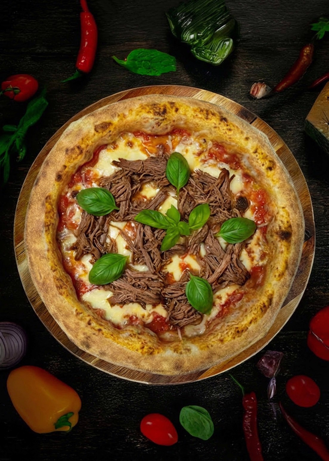 Pizza Pulled Beef